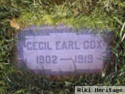 Cecil Earl Cox