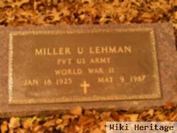 Miller U Lehman