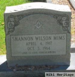 Shannon Wilson Mims