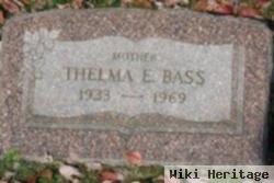 Thelma E. Bass