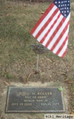 Pvt John H. Koller