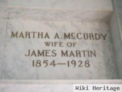 Martha Amanda "mattie" Mccurdy Martin