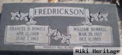 William Durrell Fredrickson