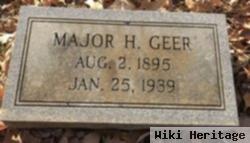 Major Hinton Geer