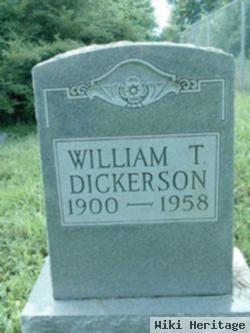 William T Dickerson