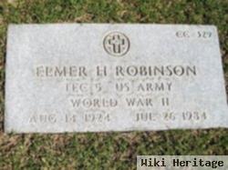 Elmer Hollis Robinson