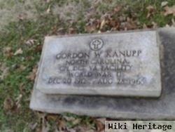 Gordon W Kanupp