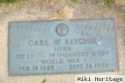 Carl W Ritchie