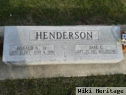 Jane C Dubach Henderson