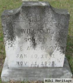 Willie G. Barton