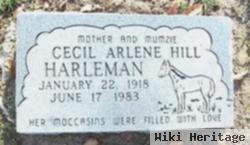 Cecil Arlene Hill Harleman