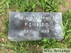 John Malcolm Crider