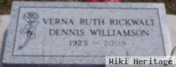 Verna Ruth Rickwalt Dennis Williamson