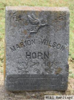 Marion Wilson Horn