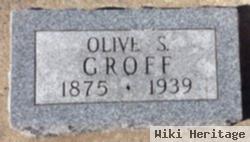 Olive S Dezendorf Groff