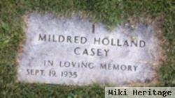 Mildred J Holland Casey