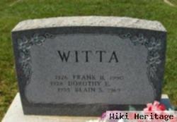 Frank Blain Witta, Sr