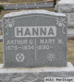 Arthur C Hanna