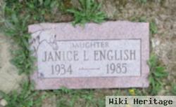 Janice L Sparks English