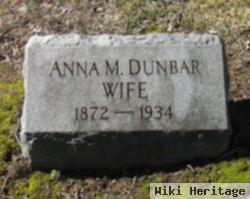 Anna M. Dunbar