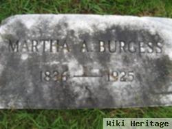 Martha A Webb Burgess