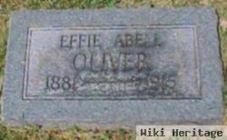 Mary Effie Abell Oliver