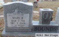 Mary R Bounds