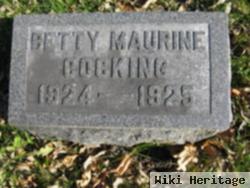 Betty Maurine Cocking