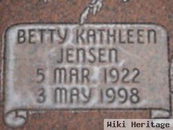 Betty Kathleen Jensen Farley