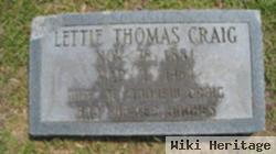 Lettie Thomas Craig