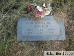 Willie Estelle Killion Wooten