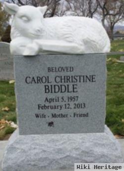 Carol Christine Anderson Biddle