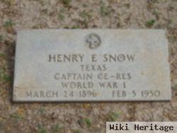 Henry Evans Snow