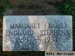 Margaret ( Babs ) England Stephens