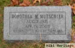 Dorothea M. Mutschler