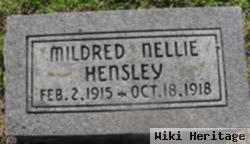 Mildred Nellie Hensley