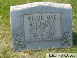 Willie Mae Rhoades