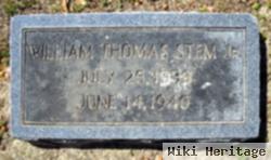 William Thomas Stem, Jr