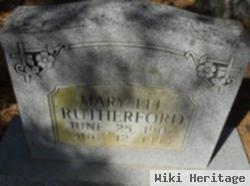 Mary Lee Rutherford