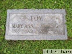 Mary Ann Toy