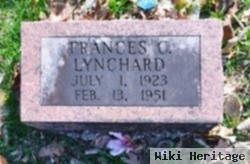 Frances C Lynchard