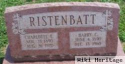 Harry C Ristenbatt