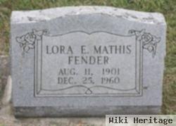 Lora Ethel Morrow Fender