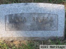 Annie Elizabeth "anna" Jasper Riddle