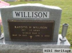 Rayotis H Willison