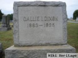 Callie I. Dixon