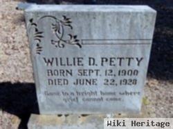 Willie Dickson Petty, Sr