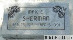 Max Eugene Sherman