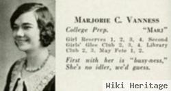 Marjorie Carolyn "marj" Van Ness Sarvis