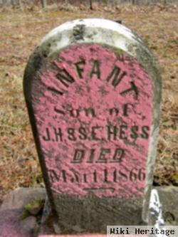 Infant Son Hess